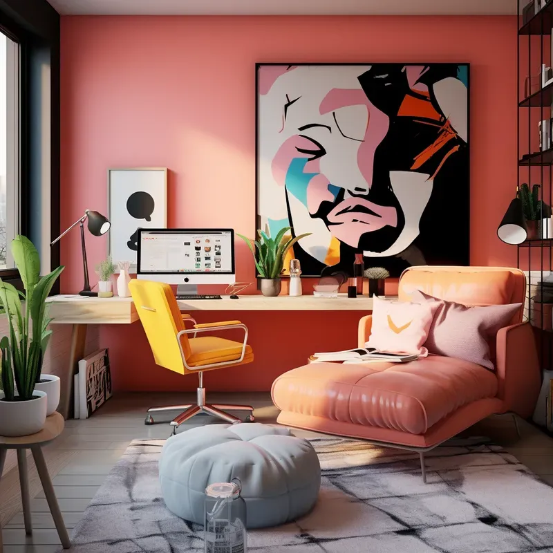 Scandinavian Pop Art Fusion Interiors