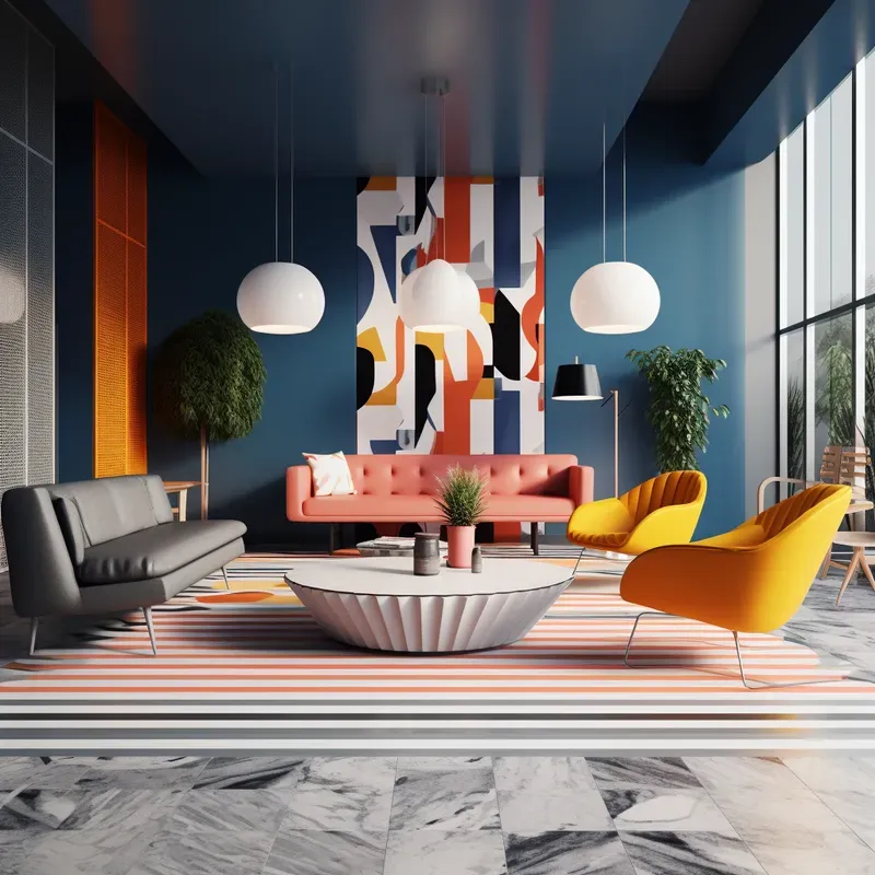 Scandinavian Pop Art Fusion Interiors
