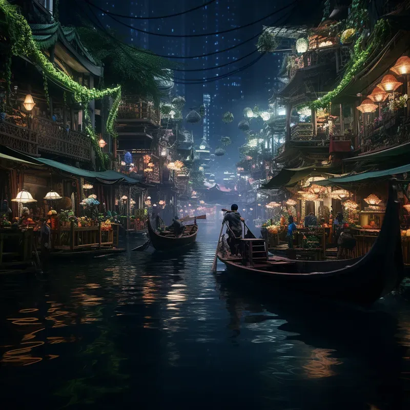Alien Civilization Environments Photos