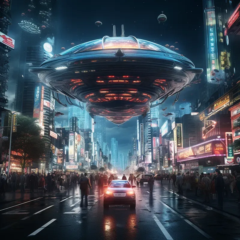 Alien Civilization Environments Photos