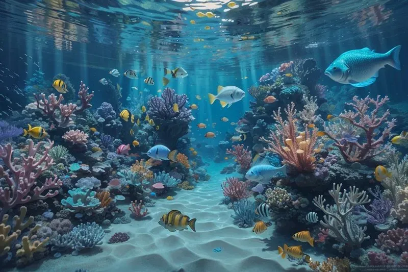 Underwater 3D Aquariums