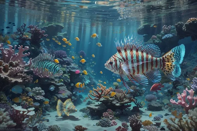 Underwater 3D Aquariums