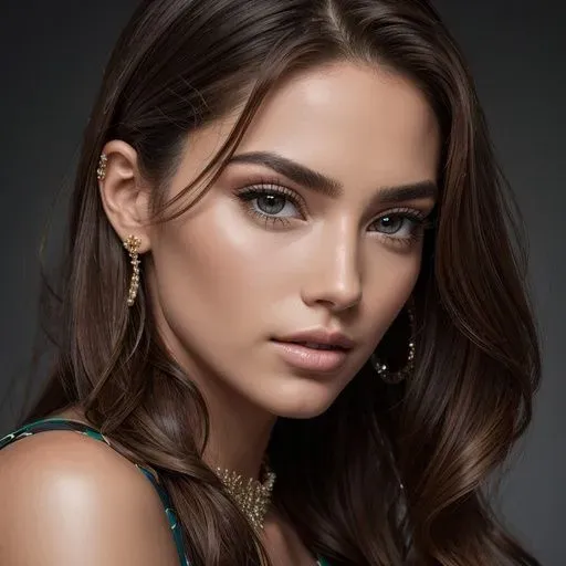 Photoreal Super Model Portraits