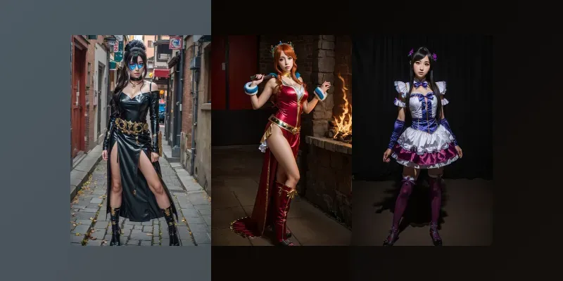 Insane Cosplay Women Full Body Portraits generated by undefined