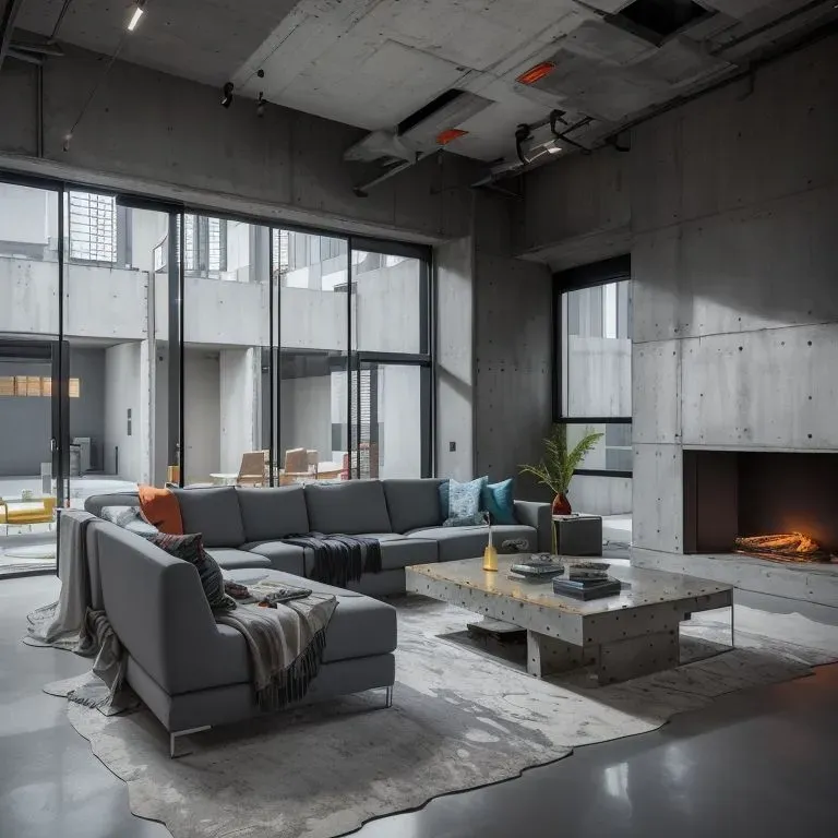 Brutalist Style Architecture Interiors
