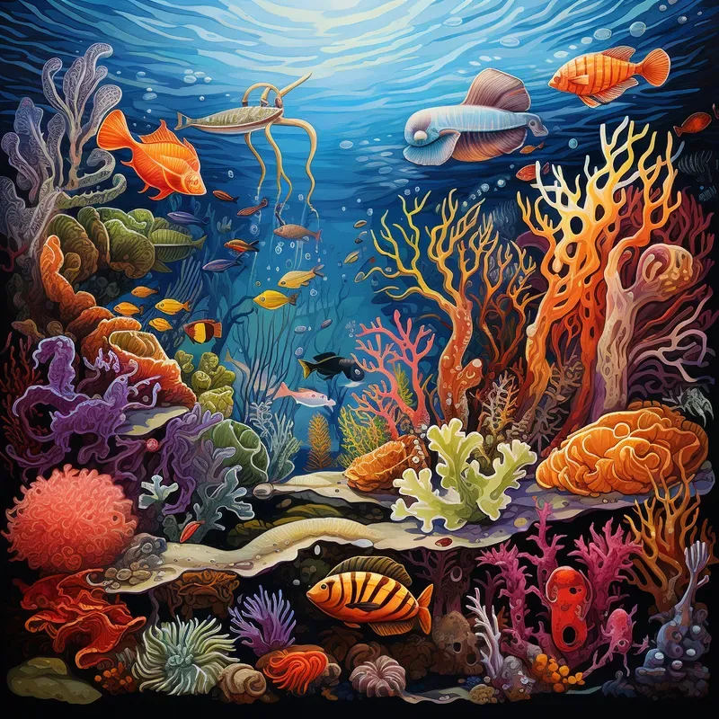 Tover And Haeckel Art Fusions