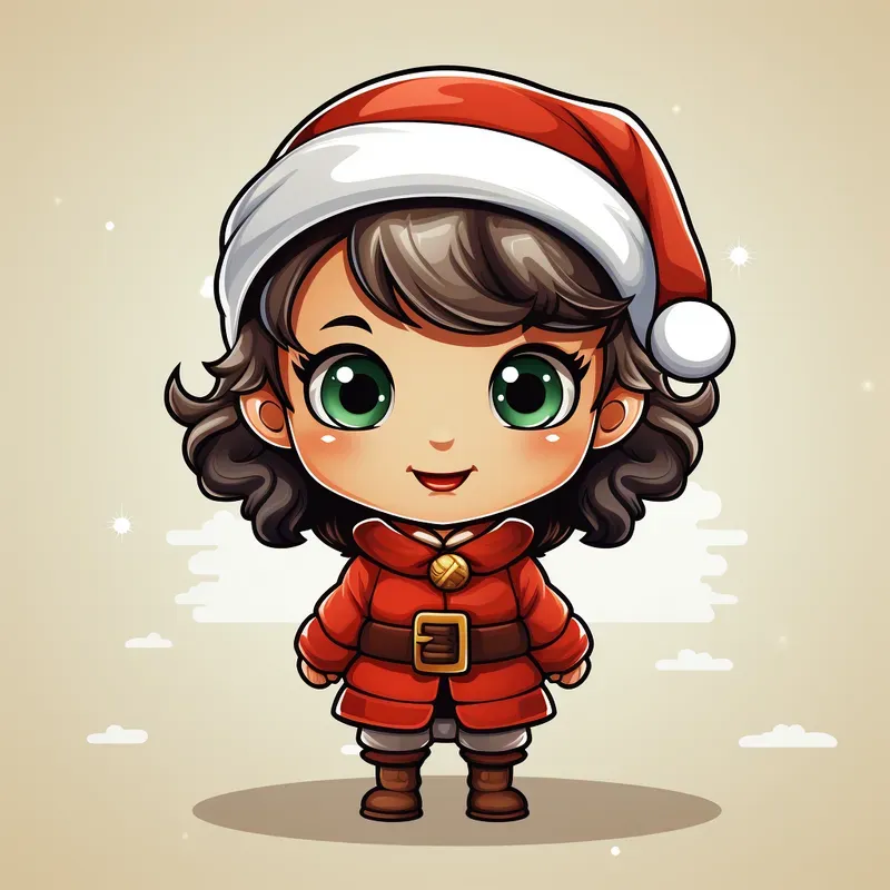 Complex Detailed Christmas Icons