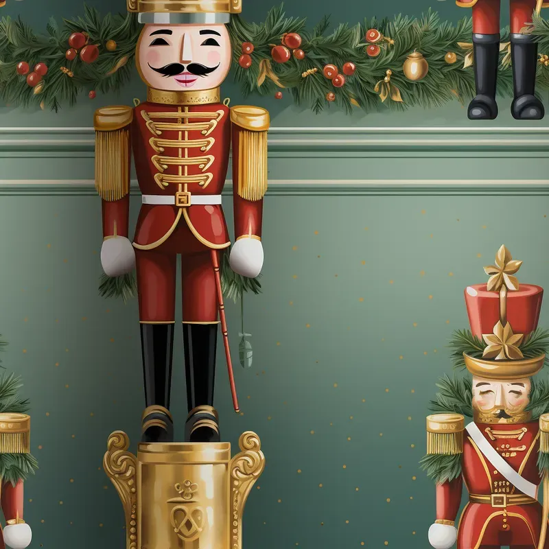 Traditional Seamless Christmas Wallpapers