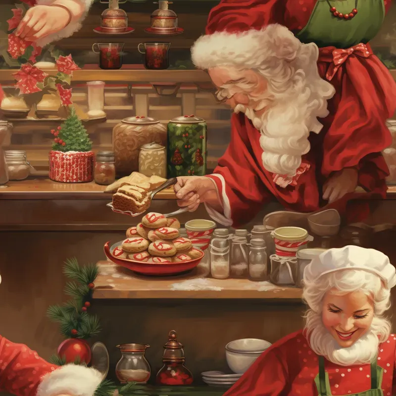 Traditional Seamless Christmas Wallpapers