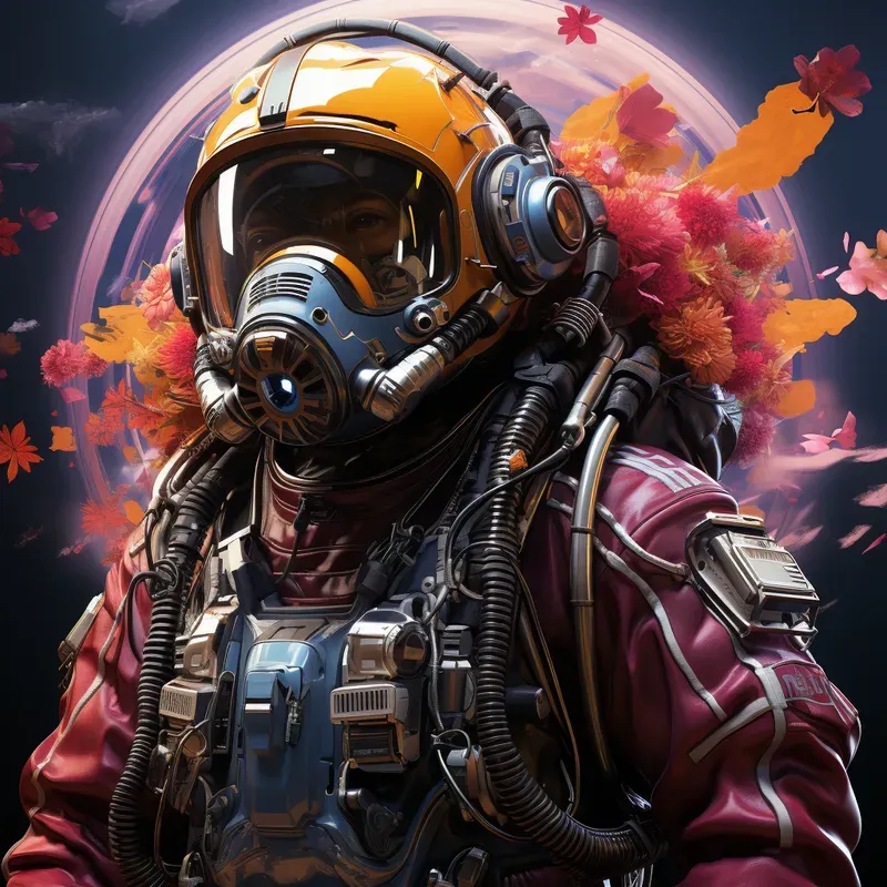 Beeple Dieselera Style Fusion Art
