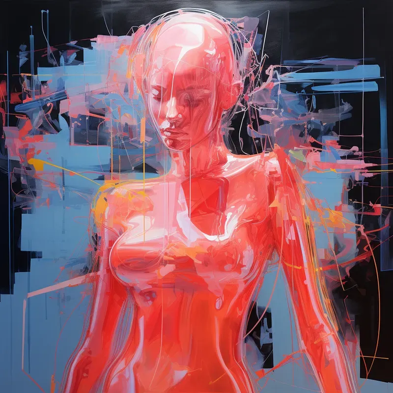 Mehretu Meet Flavin Epic Fusion Art