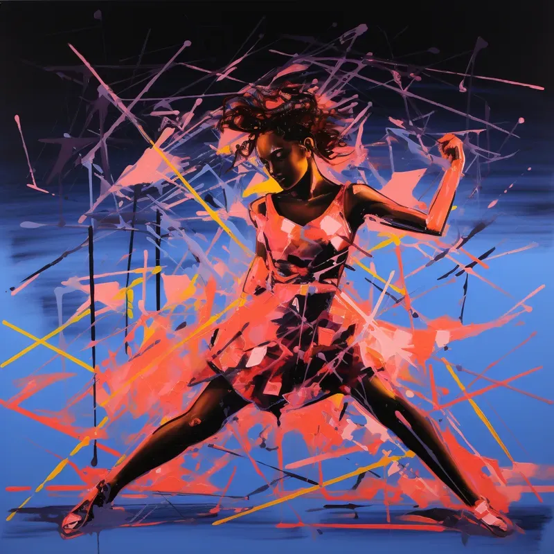 Mehretu Meet Flavin Epic Fusion Art