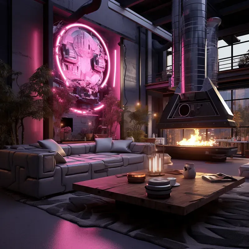 Diesel Punk Architecture Interiors