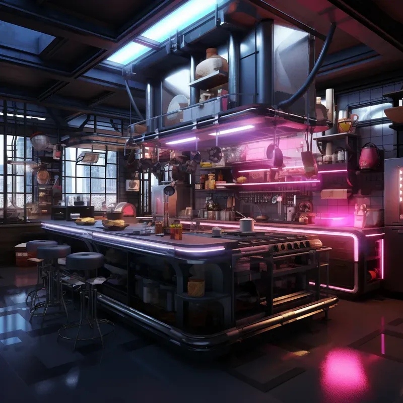 Diesel Punk Architecture Interiors