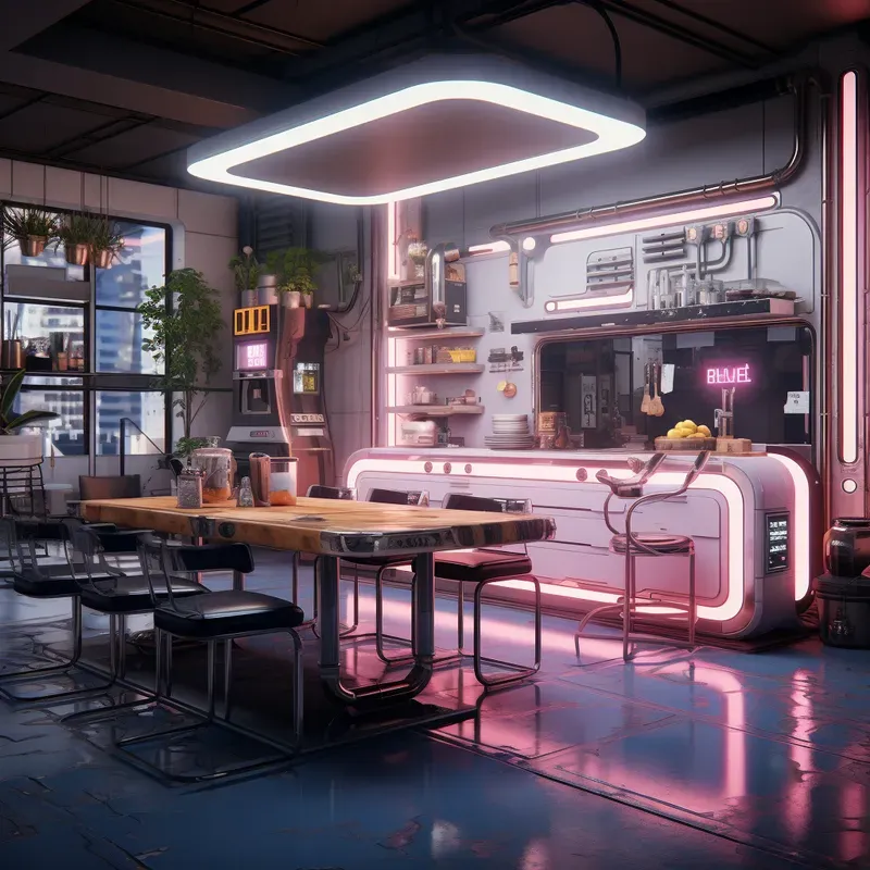 Diesel Punk Architecture Interiors