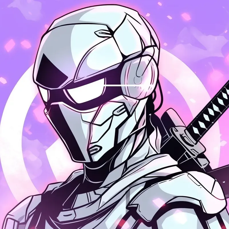 Robotic Doodle Hero Avatar Pfp NFT Art