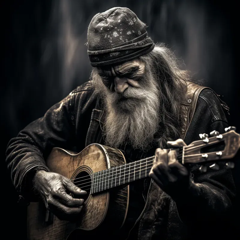 Stunning Monochromatic HDr Portraits