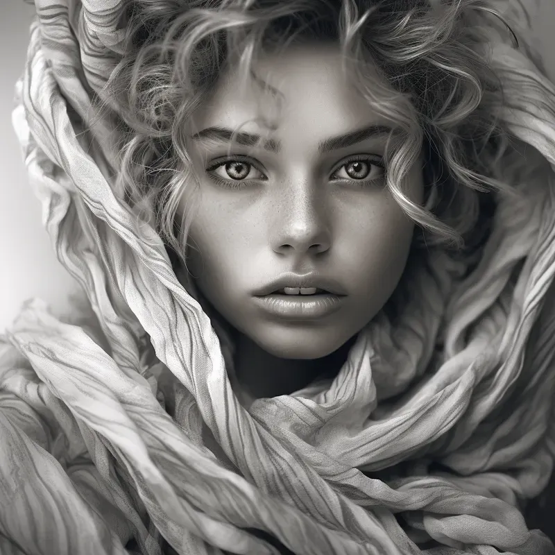 Stunning Monochromatic HDr Portraits