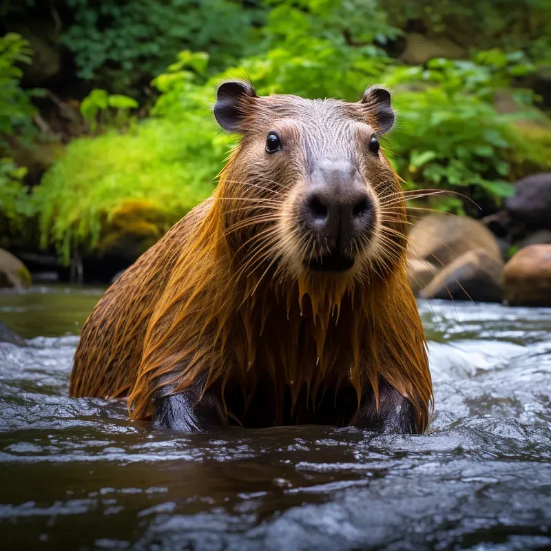 HDr Wild Rain Jungle Animals Photographs