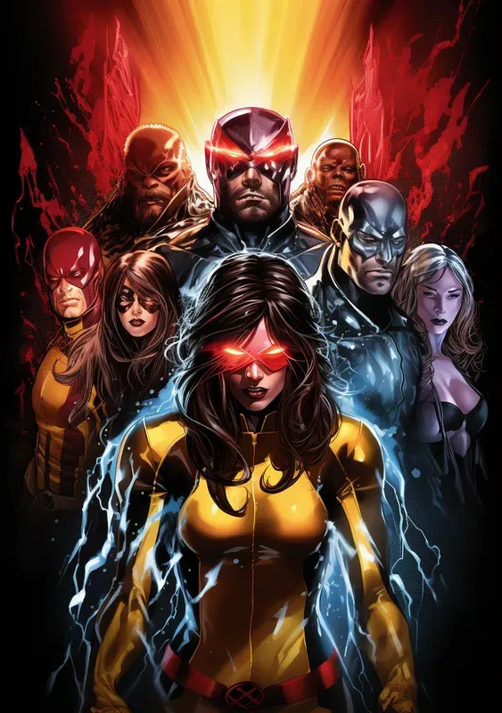 Modern Detailed Comic Book Covers
