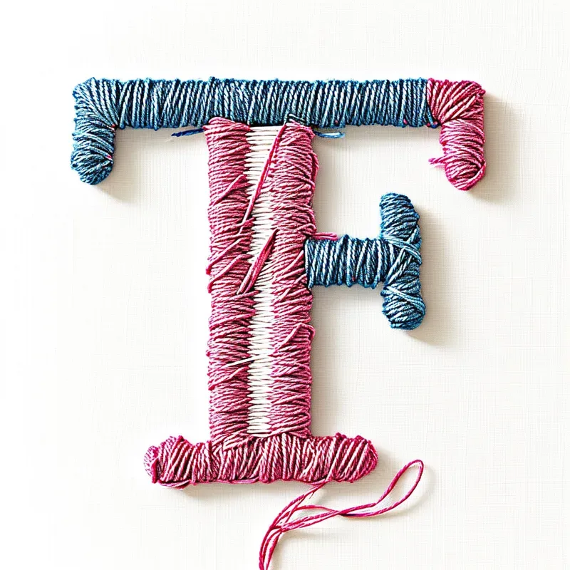 Cotton Thread Made Text Fonts