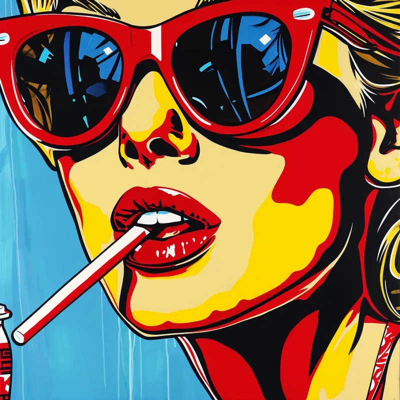 Lichtenstein Warhol Pop Culture Explorations