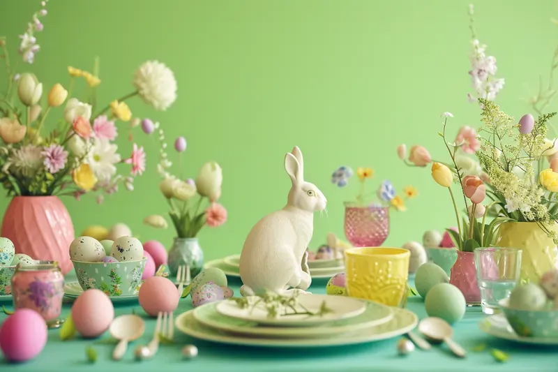 Easter Joys In Modern Art Colors