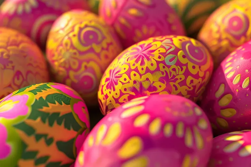 Easter Joys In Modern Art Colors
