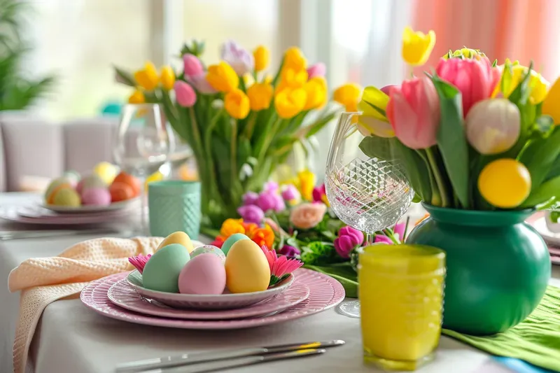 Easter Joys In Modern Art Colors