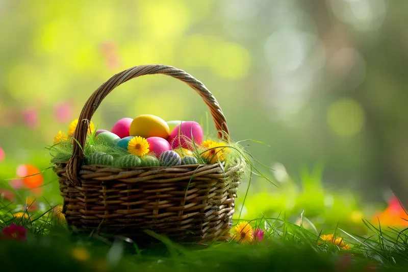 Easter Joys In Modern Art Colors