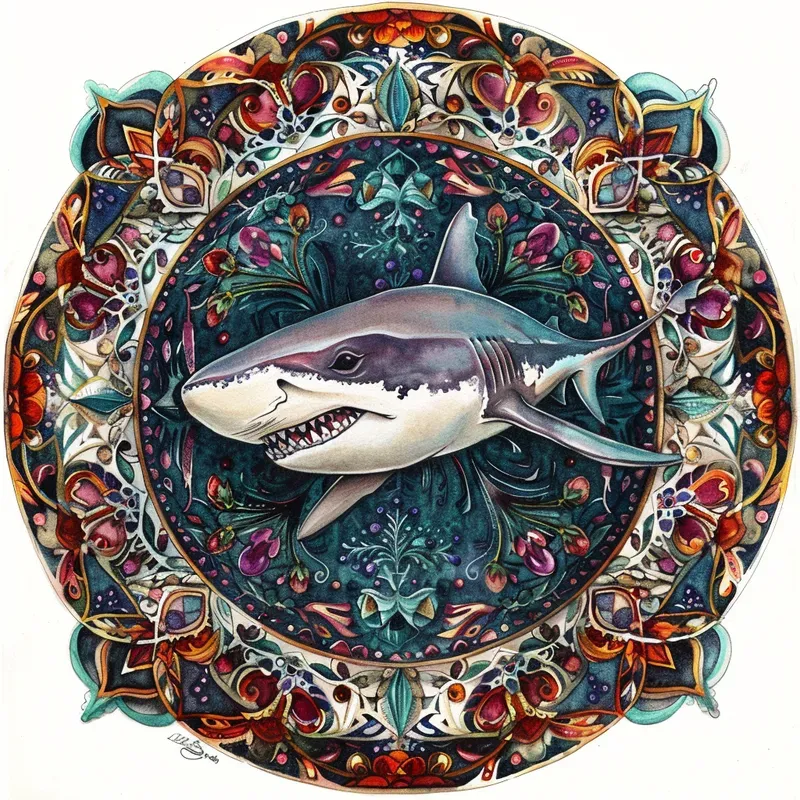 Mandala Fusion Illustration Art