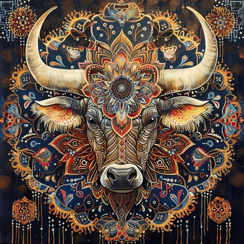 Mandala Fusion Illustration Art