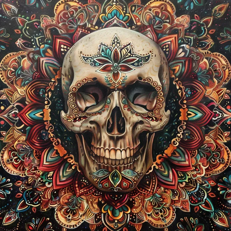 Mandala Fusion Illustration Art