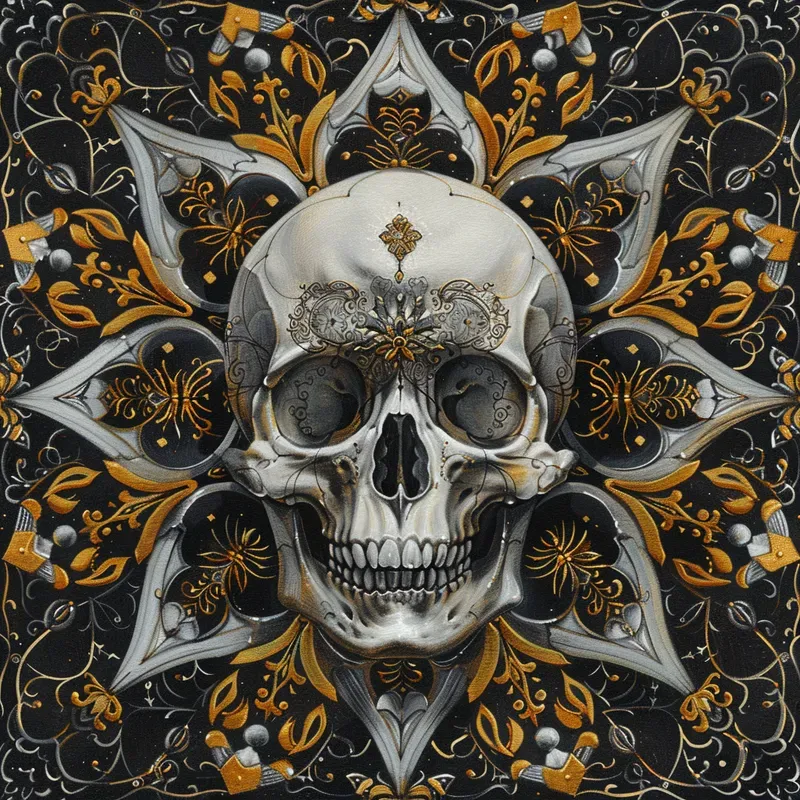Mandala Fusion Illustration Art
