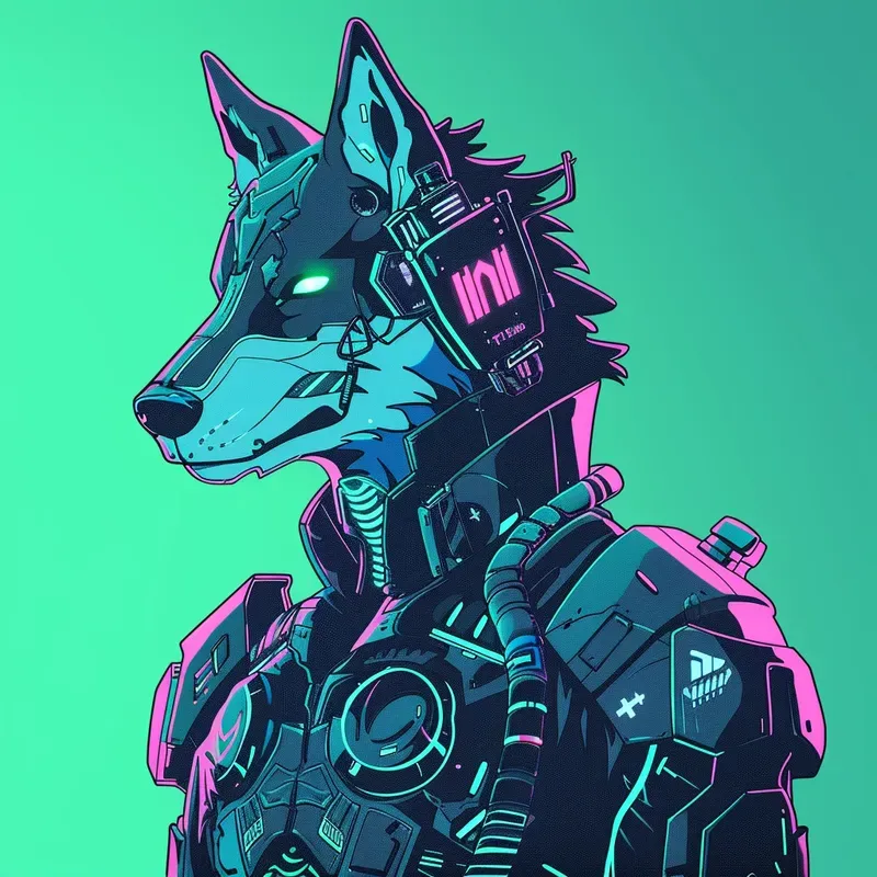 Alien Hybrid Warriors Anime NFTs Pfp