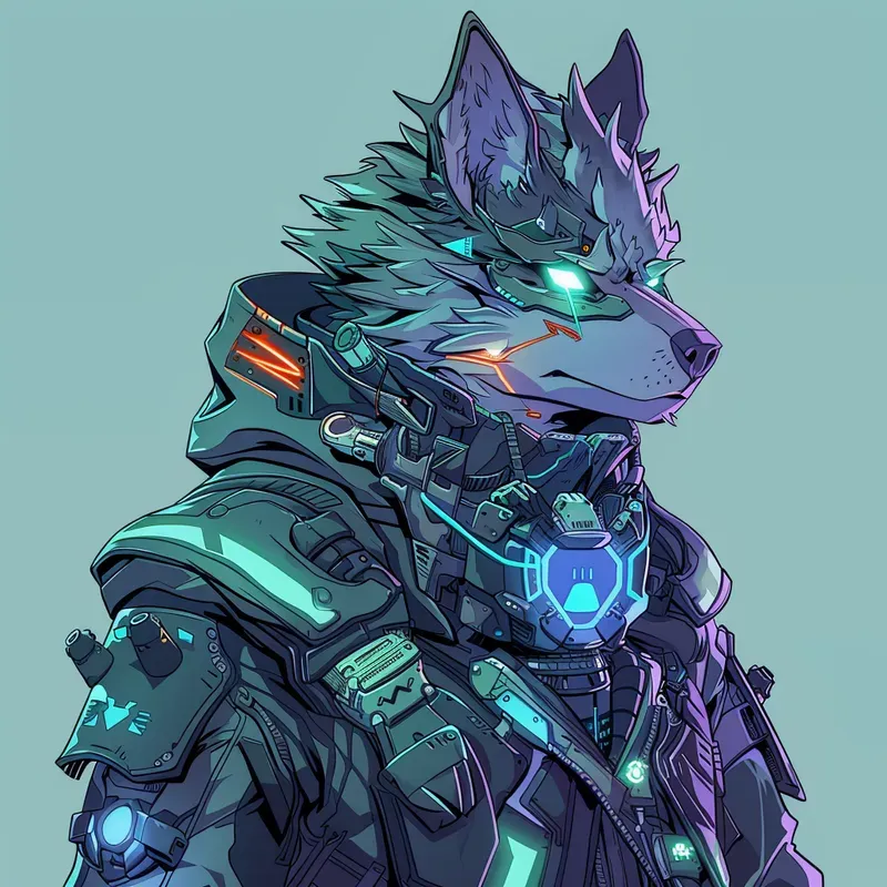 Alien Hybrid Warriors Anime NFTs Pfp