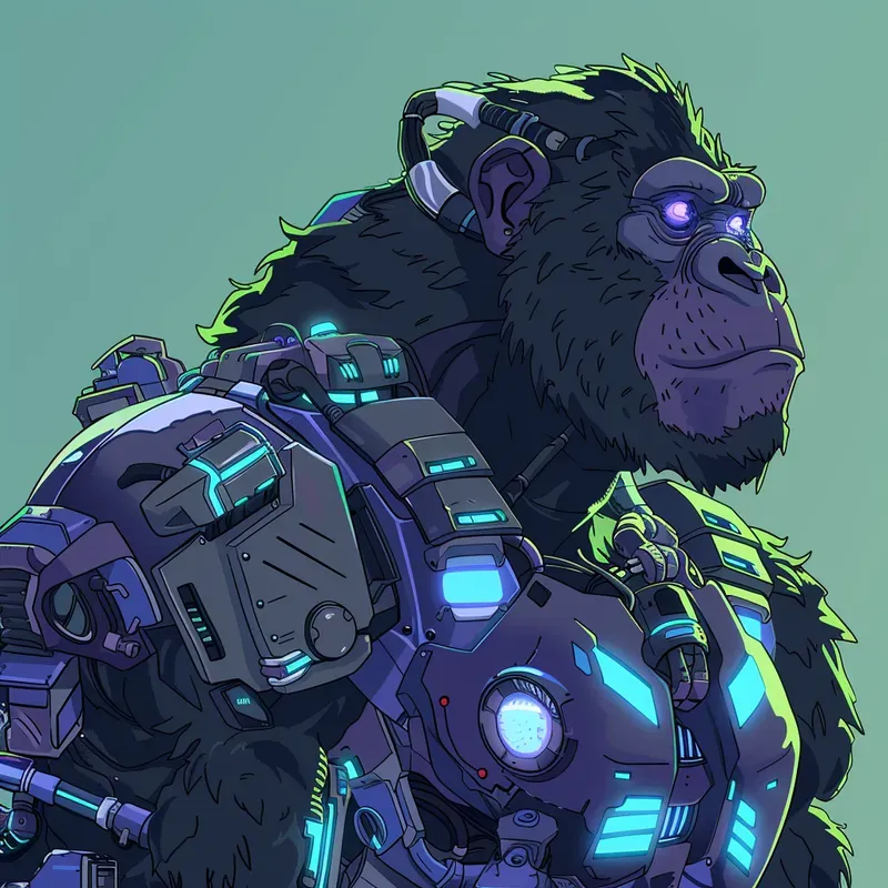 Alien Hybrid Warriors Anime NFTs Pfp