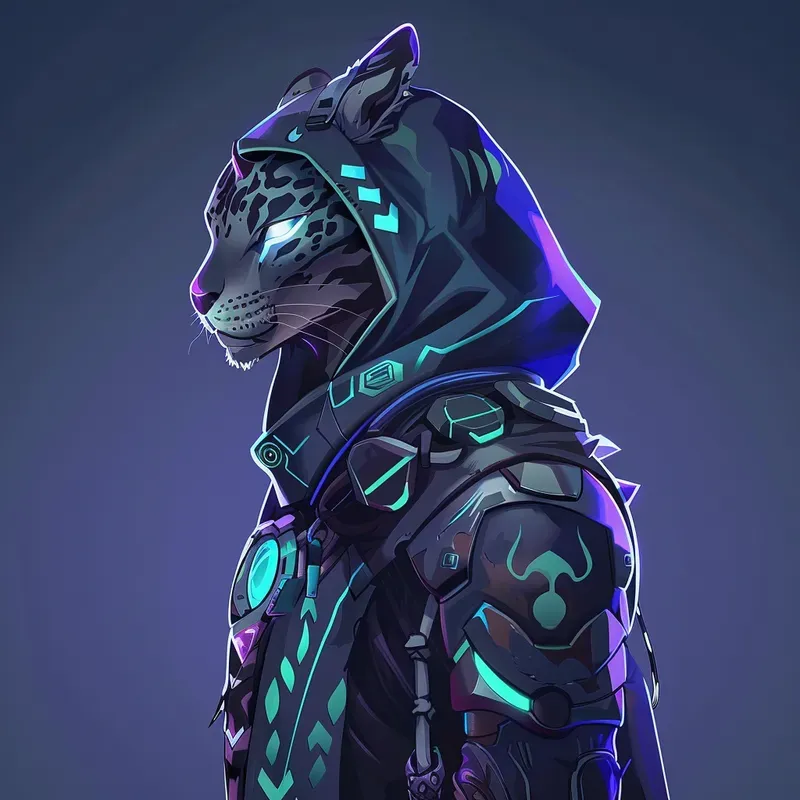 Alien Hybrid Warriors Anime NFTs Pfp