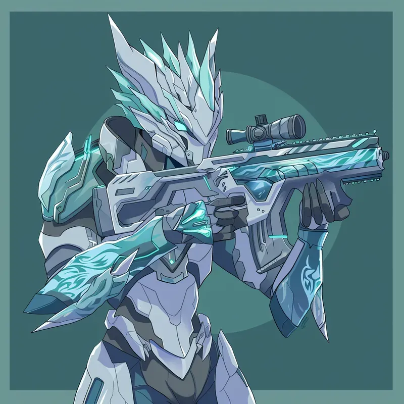 Alien Hybrid Warriors Anime NFTs Pfp