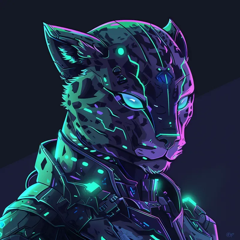 Alien Hybrid Warriors Anime NFTs Pfp