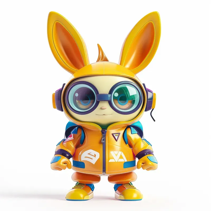 3D Rendered Mobile Game Characters