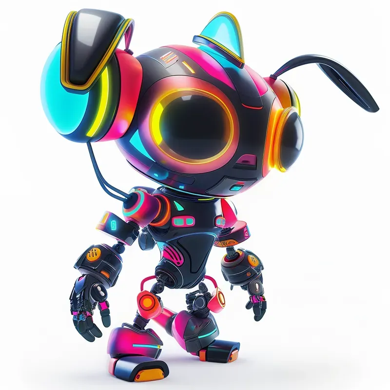 3D Rendered Mobile Game Characters