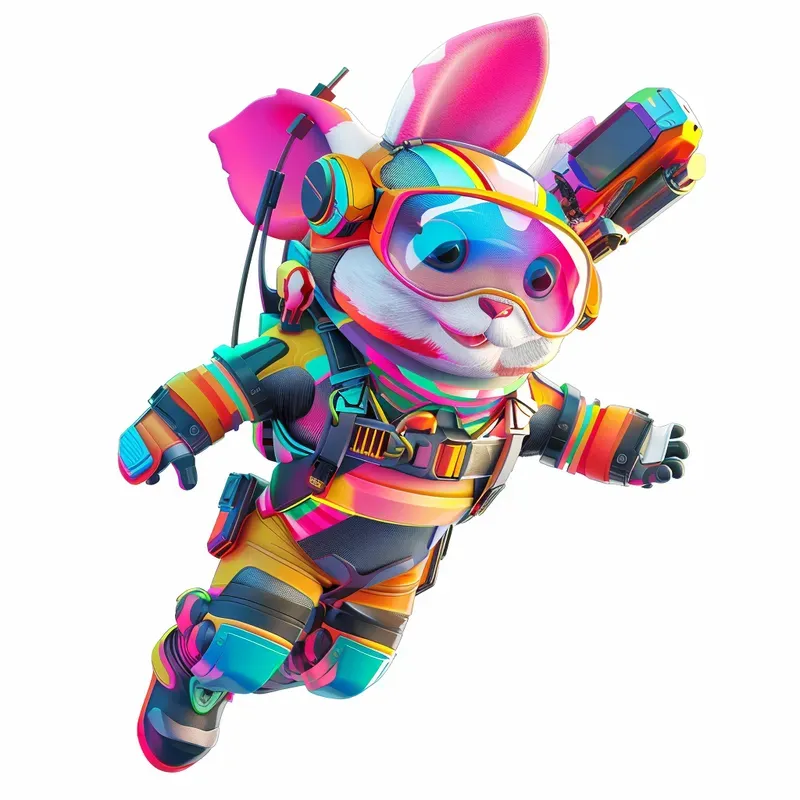 3D Rendered Mobile Game Characters