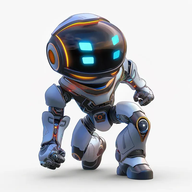3D Rendered Mobile Game Characters