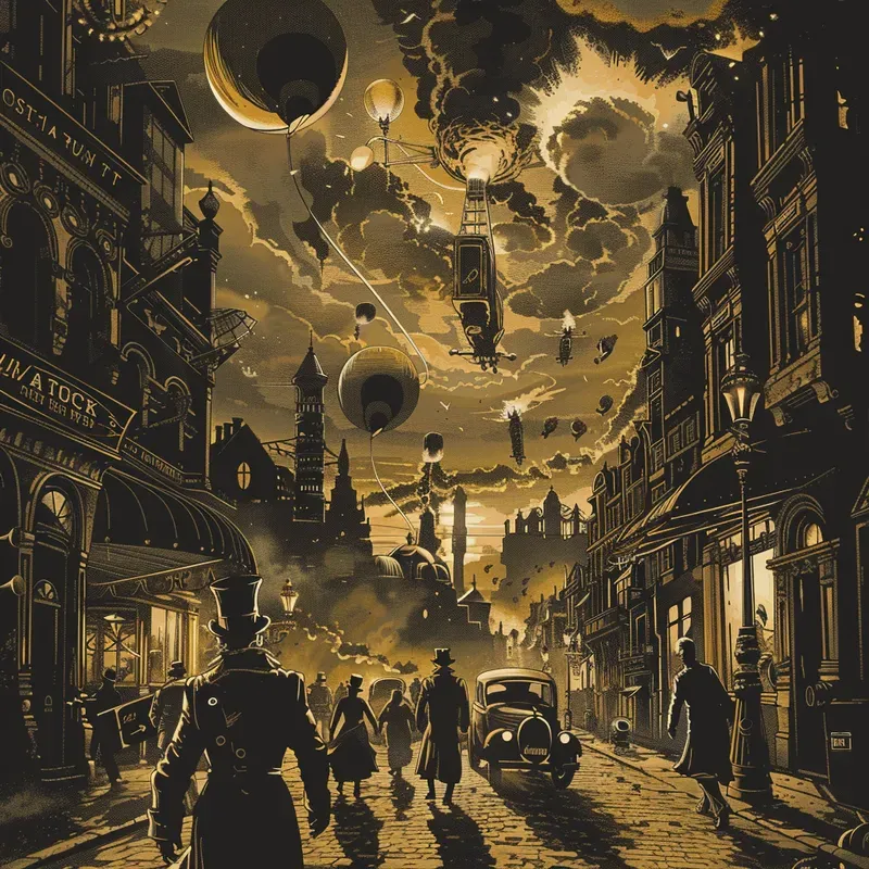 Steampunk Apocalypse Zombies Reimagined