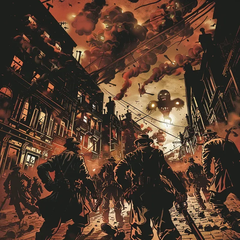 Steampunk Apocalypse Zombies Reimagined