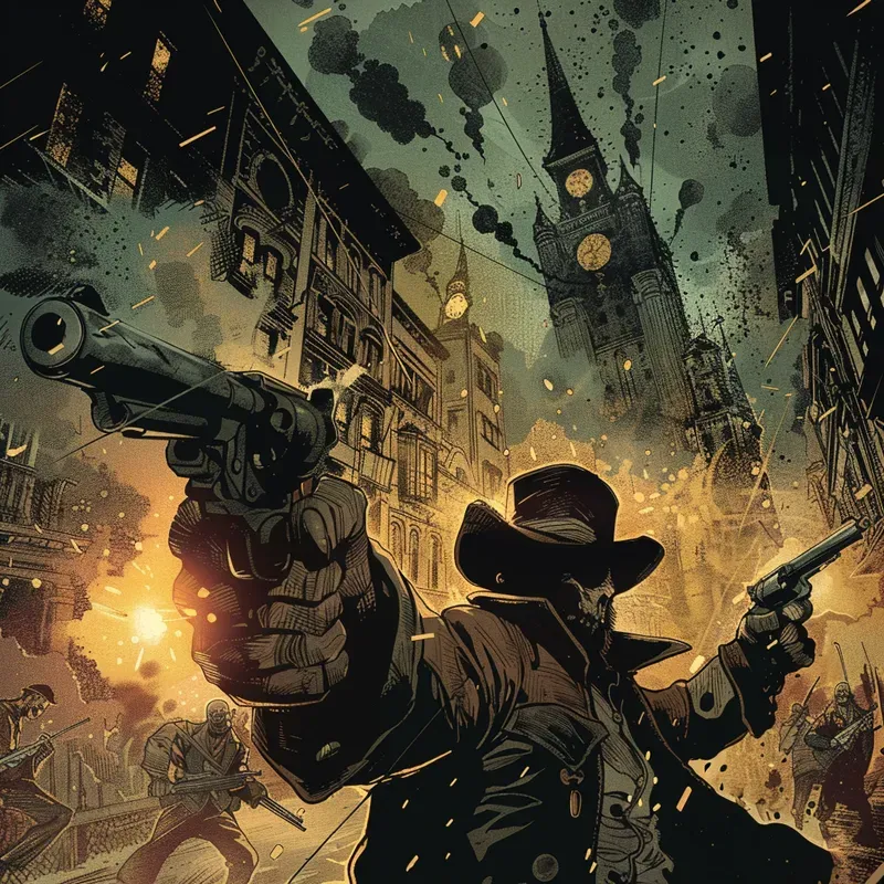 Steampunk Apocalypse Zombies Reimagined