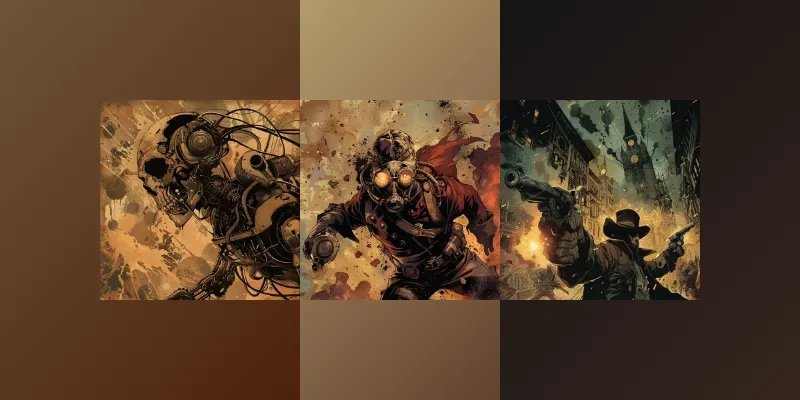 Steampunk Apocalypse Zombies Reimagined generated by undefined