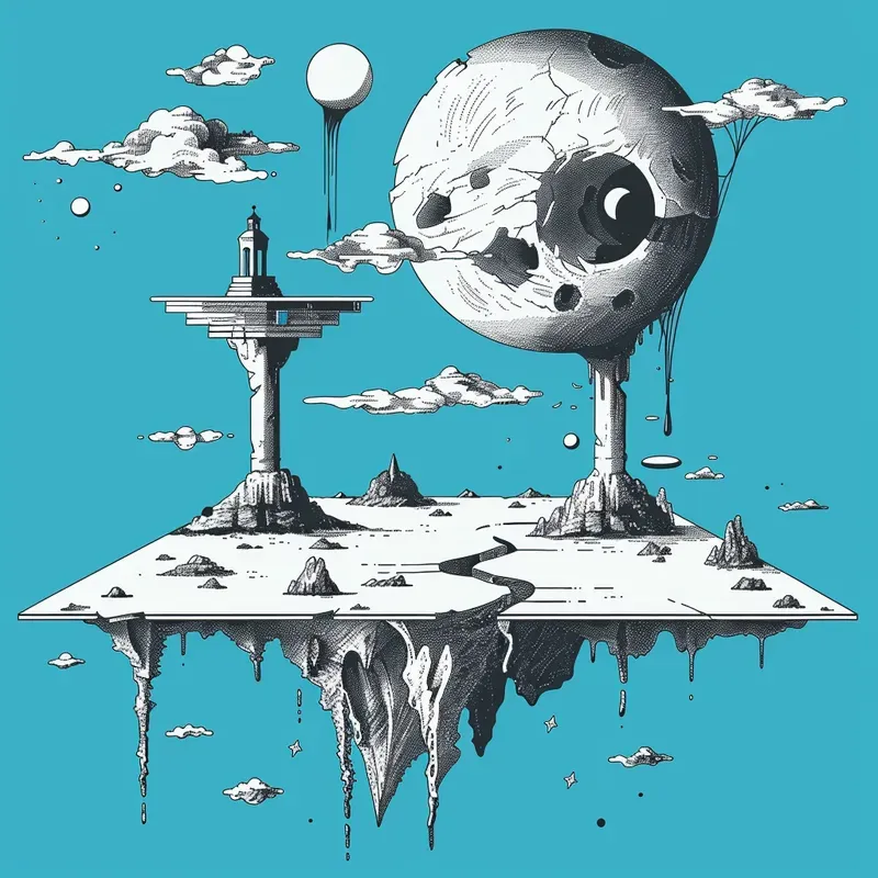 Dali Tshirt Designs Surreal Horizons