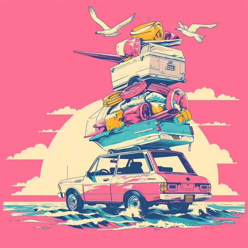 Tshirt Designs Vacation Beach Vibes